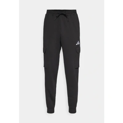 Abbildung von adidas Herren Essentials FEELCOZY Fleece Cargo Pant, Black/White, XS