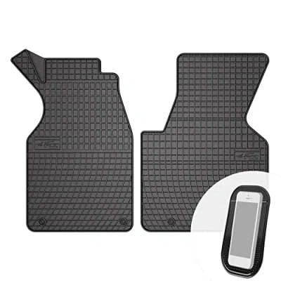Abbildung von Gummimatten Auto Fußmatten Gummi Automatten Passgenau 2 teilig Set passend für VW Transporter T4 1991 2003