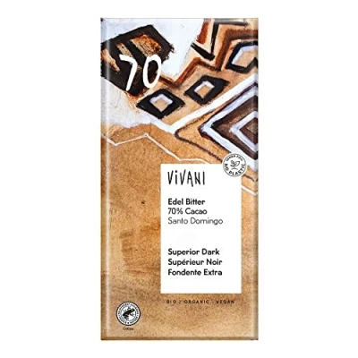 Abbildung von VIVANI Schokolade, Edel Bitter, 70% Cacao, 100g (3er Pack)