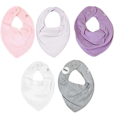 Abbildung von Pippi made with love 5 PACK Lätzchen für Kinder, Größe: One Size, Rose