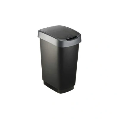 Abbildung von ROTHO Mülleimer Twist 25l mit Deckel, Kunststoff (PP) BPA frei