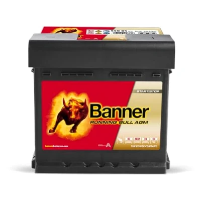 Abbildung von Banner 55001 AGM Running Bull 12V 50Ah 540A Autobatterie