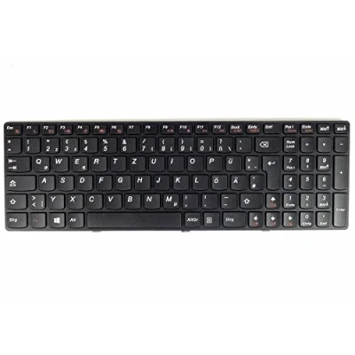 Abbildung von Tradebit Ersatztastatur I Tastatur für Laptop Kompatibel mit Lenovo IdeaPad G500 G505 G510 G700 G710 DE QWERTZ Deutsche Layout Präzise Verarbeitung
