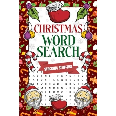 Abbildung von Stocking Stuffers: Christmas Word Search: Fun Holiday Activity Book for Adults, Teens and Kids, Gifts ideas Stuffers