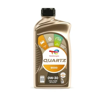 Abbildung von Total Quartz 9000 0W 30 1l Motoröl 2180967 RENAULT: LAGUNA 2, CLIO 3, TRAFIC 2 Kasten, HONDA: ACCORD 8 Kombi, CIVIC Hatchback, CR V 3