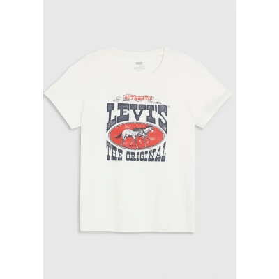 Abbildung von Levi&#039;s THE Perfect TEE Tshirt print, Damen, Größe: XS, horse poster sugar swizzle