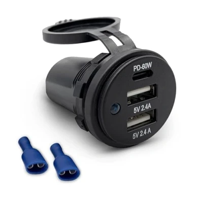 Abbildung von Offgridtec USB Doppelsteckdose A/USB C 5V