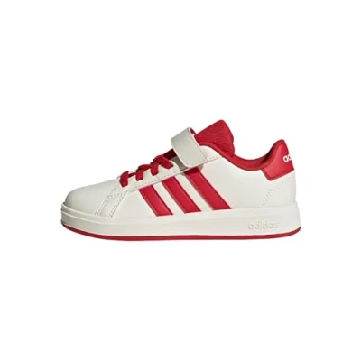Abbildung von adidas Grand Court 2.0 Shoes Children Schuhe, Off White/Collegiate Red/Core Black, 28 EU