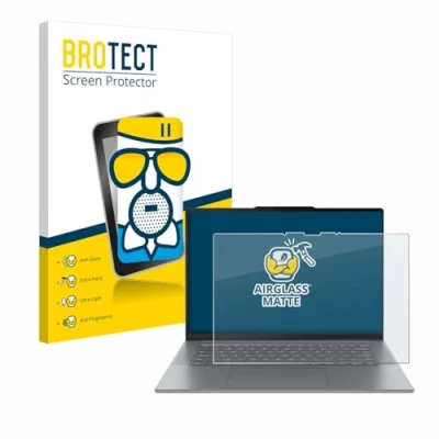Abbildung von BROTECT Entspiegelungs Schutzglas für Lenovo Yoga Slim 7i Gen 9 15&quot; Aura Edition Schutz Folie Panzerfolie Glas Matt [Kratzfest 9H, Anti Reflex]