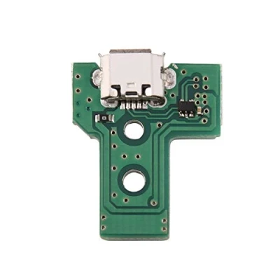 Abbildung von Topiky Ladebuchse Platine für Controller 4, 4 Controller, USB Ladeanschluss Reparatur Teil Ersatz,für Game