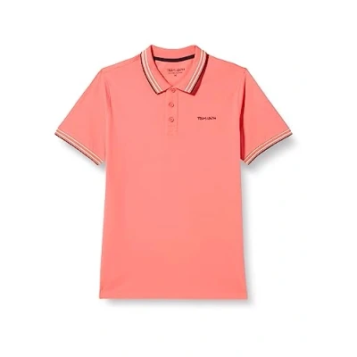 Abbildung von Teddy Smith Herren Pasian Mc Polohemd, Pop Coral/Kontrast, M