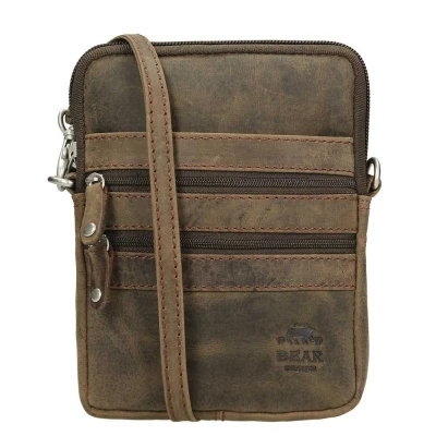 Abbildung von Bear Design Dark Nature Umhängetasche XS brown