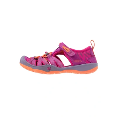 Abbildung von Keen Moxie Children Unisex Trekkingsandale für Kinder, Größe: 29, Purple wine/nasturtium Schuhe