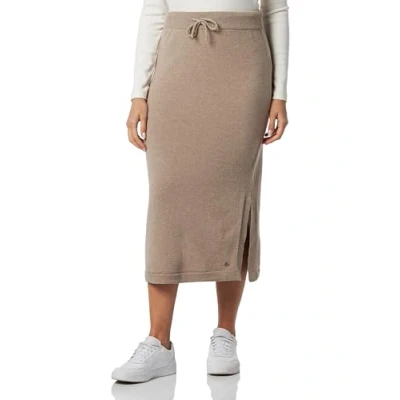 Abbildung von bugatti Wollkaschmir Bleistiftrock, Damen, Größe: XS, Taupe