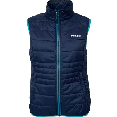 Abbildung von PRO X elements Damen Steppweste IRMA, Marineblau, Größe 48