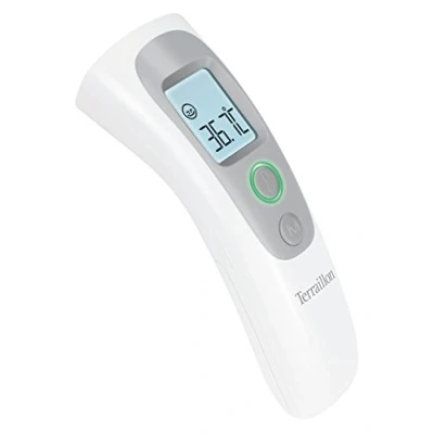 Abbildung von Terraillon HHT73130GB, Fjernføler, Knapper, C,F, Kropstemperatur, 5 cm, 1 Sek./Seite