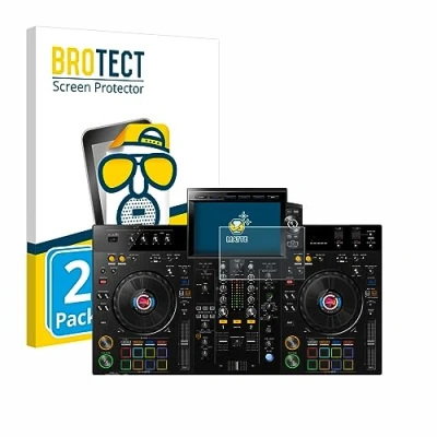 Abbildung von BROTECT Entspiegelungs Schutzfolie für Pioneer XDJ RX3 (2 Stück) Matte Displayschutz Folie, Anti Reflex, Fingerprint