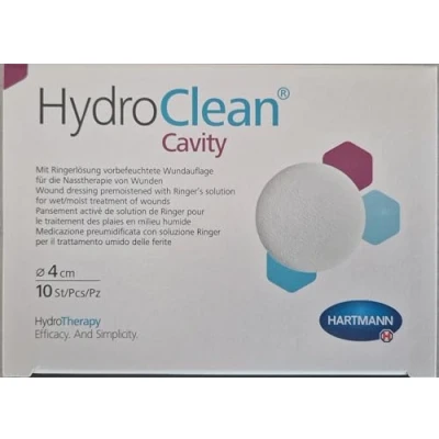 Abbildung von Hydroclean cavity Kompressen 4 cm rund steril