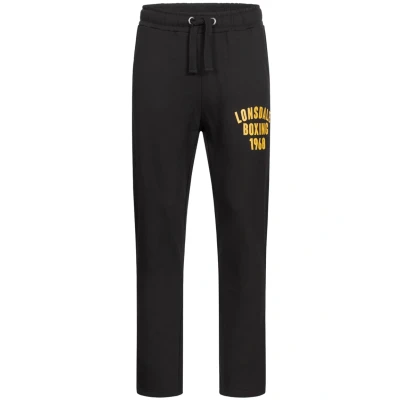 Abbildung von Lonsdale Methilhill Jogginghose, Herren, Größe: XXL, Black yellow