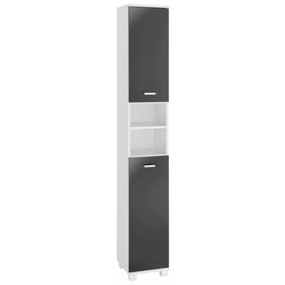 Abbildung von Schildmeyer Hochschrank &quot;Colli in verschiedenen Farben&quot;, Höhe 193,7 cm, Badezimmerschrank mit Metallgriffen, Ablageböden