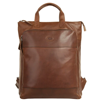 Abbildung von Piké Laptoprucksack, echt Leder