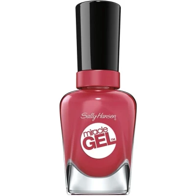 Abbildung von Sally Hansen Miracle Gel Nagellack, 256 Proper P rose, Rot, 14,7 ml