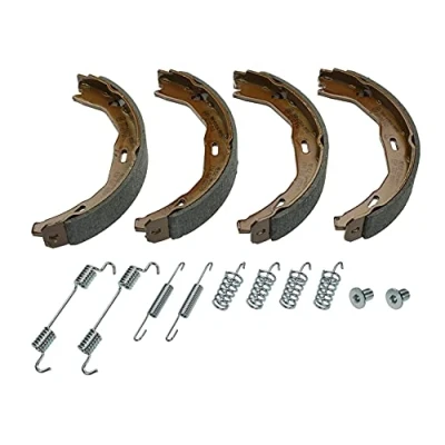 Abbildung von MEYLE 014 533 0003/S Handbremsbeläge Hinterachse ORIGINAL Quality mit Feder MERCEDES BENZ: C Klasse T modell, E Coupe, Limousine