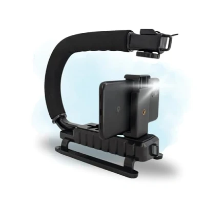 Abbildung von TronicXL Smartphone Stabilisator Video Rig Stabilizer Action Griff Handy Foto