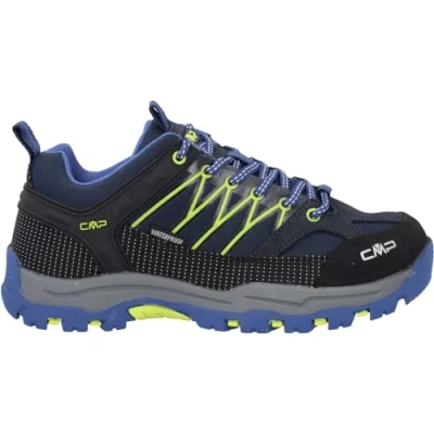 Abbildung von CMP Rigel LOW WP Hikingschuh für Kinder, Größe: 40, Blue/electric Leder und textil