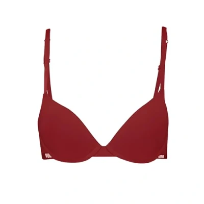 Abbildung von PUMA Women&#039;s 604051001 Push Up Bra, Burgundy, 80B