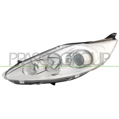 Abbildung von PRASCO FD3444914 Scheinwerfer links H1, H7 chrom mit Stellmotor für LWR FORD: FIESTA 6