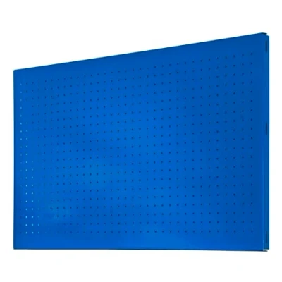Abbildung von SimonRack Werkzeugwand,150x60x3,5 cm, Metall Lochwand, Halterungen, Montagematerial, Blau
