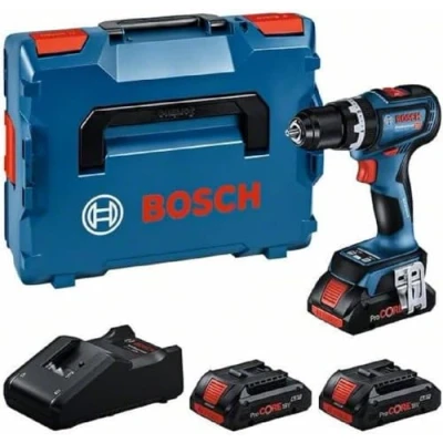 Abbildung von Bosch Schlagbohrmaschine GSB 18V 90 C 3X4AH PC LB