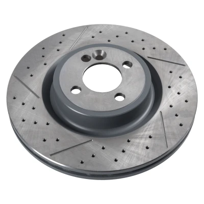 Abbildung von FEBI BILSTEIN 170109 Bremsscheibe Vorderachse 316 22 4 100 gelocht/innenbel. beschichtet MINI: Clubman, Schrägheck, Cabrio