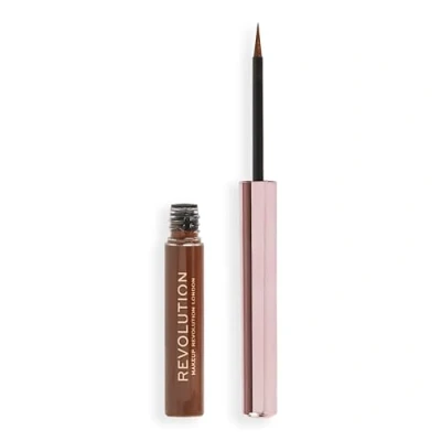 Abbildung von Makeup Revolution Super Flick Liquid Eyeliner Eyeliner, Größe: 2.4 ml, Brown