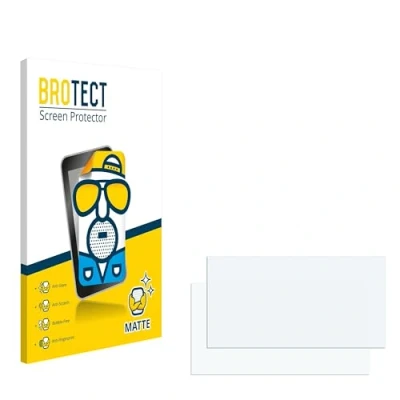 Abbildung von BROTECT Entspiegelungs Schutzfolie für Alpine INE W720D (2 Stück) Matte Displayschutz Folie, Anti Reflex, Fingerprint
