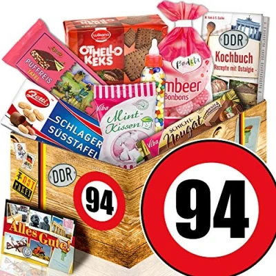 Abbildung von Ossi Paket ++ Geschenk Idee Papa Geburtstag 94 Süssigkeiten