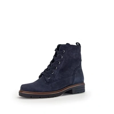 Abbildung von Gabor Schnürstiefelette, Damen, Größe: 40, Blue Schuhe