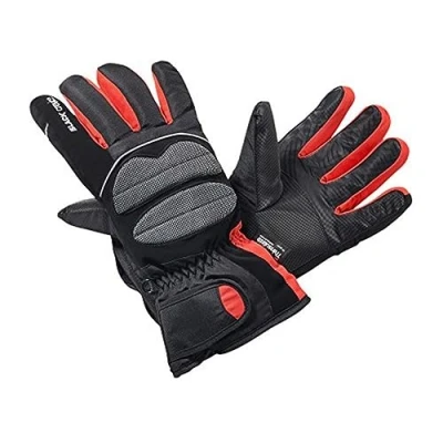 Abbildung von Black Crevice Erwachsenen Skihandschuhe, schwarz/rot, M