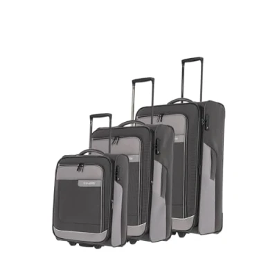 Abbildung von Travelite VIIA 3TEILIG Kofferset, Größe: One Size, Schiefer