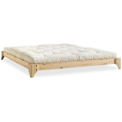 Abbildung von Karup Design Futonbett &quot;Elan, Jugendbett,zertifiziertes Massivholz,schlichtes, tolles Design&quot;, inklusive Lattenrost, mehrere Breiten, natürlicher Look
