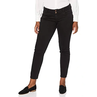Abbildung von Timezone Jeans Slim Fit lcleanblackwash, Damen, Größe: 27, Lcleanblackwash