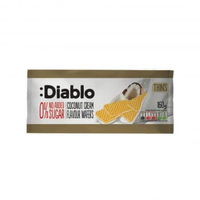 Abbildung von Diablo Flavour Wafers Thins Geschmack Coconut Cream