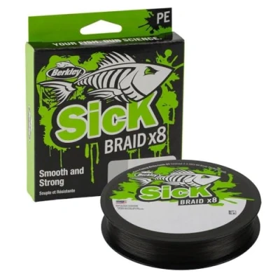 Abbildung von Berkley Sick Braid Black Geflochtene Schnur 0.29mm (26.4kg) (150m)