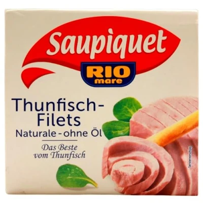 Abbildung von Supiquet Rio mare Thunfisch Filets Naturale ohne Öl, 8er Pack (8 x 130g)
