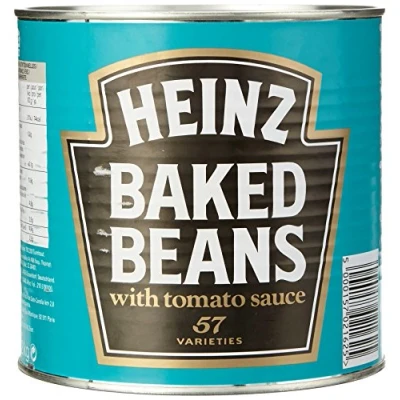 Abbildung von Heinz Beanz Baked Beans, Gebackene Bohnen, Dose, 6er Pack (6 x 2,62 kg)