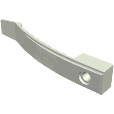 Abbildung von Kabelhalter hellgrau für max. 8 Stück 3x1,5mm² mit Ø6mm Befestigungsloch (50 Stück)