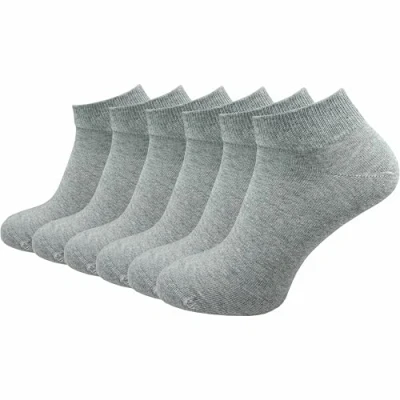 Abbildung von GAWILO Sneakersocken aus 100% Baumwolle für Herren in schwarz &amp; weiß (6 Paar) ohne drückende Naht über den Zehen atmungsaktiv absolut blickdicht