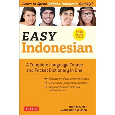 Abbildung von Easy Indonesian: A Complete Language Course and Pocket Dictionary in One (Easy Language)