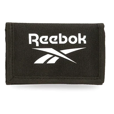 Abbildung von Reebok Boston Geldbörse mit Schwarz 13x8x2,5 cm Polyester
